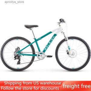 Cyklar Bikes Eva 24 Kids Hardtail Mountain Bike For Girls Youth 8-12 år Freight Free Fri Adult Bycc Road Men Cycling Sports L48