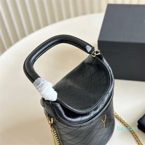 designerskie torby kubełkowe pikowane torba na ramię torebka designerska jakość torba crossbody torka złota metalowa łańcuch mody portfel zakupowy