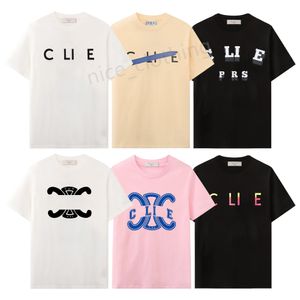Erkekler İçin Erkek Tişört Tasarımcısı Kadın Gömlek Moda Tshirt Mektuplar Sıradan Yaz Kısa Kollu Adam Tee Kadın Giyim Boyutu XS-XL