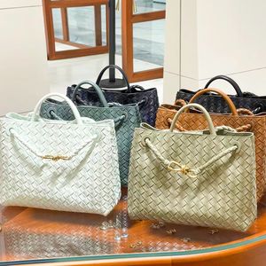 Роскошная высококачественная верхняя ручка Andiamo Bag 10a Женские мужские сплетничники Большая сумочка сцепление с сумкой для пакета города модные плеч