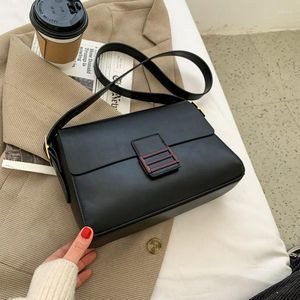 Shoulder Bags Retro Small Square Bag 2024 Spring Women's Trendy Fashion Wild Personality Casual Texture One-shoulder Armpit