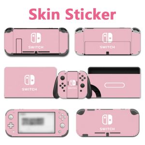 Joysticks Pink Green Purple Black Full Cover Protection Skin Sticker For Nintendo Switch OLED Lite