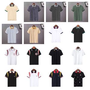 Designer Polo Sommer Polo -Shirt Golf Shirt Designer Polo Shirt Herren Basis Langarm Polo -Shirts Designer -Shirt T -Shirt bestickte Designer Kleidung