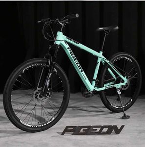 Bikes 2024 Flying Pigeon Mountain Bike with Dual Disc Brakes 26 inch 30 speed Off road Cycling Bicyc L48