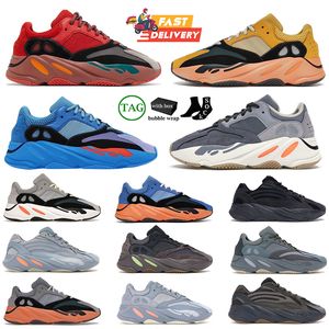 2024 Neue 700 V2 Männer Frauen Running Schuhe Fashion Blau grau gelber Sneaker Klassiker rot weiß schwarzer Männer Sporttrainingschuhe 36-45