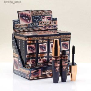 Rímel 12pcs preto rímel branco rímel extensões de cílios líquidos prolongamento Efeito Falso Effect Mascara L410 de longa duração