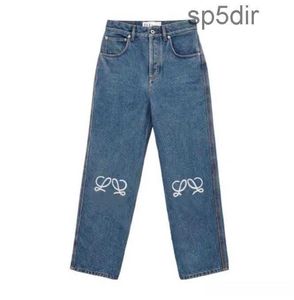 Jeans Womens Designer Trouser Legs Open Fork Tight Capris Denim Trousers Add Fleece Thicken Warm Slimming Jean Pants Brand Women Clothing Embroidery Print XBGF