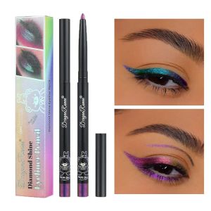 Eyeliner bukalemun göz kalemi jel kalem su geçirmez bukalemun göz farı kalem uzun aşınma çok yönlü eyeliner parıltı vurgular göz makyajı