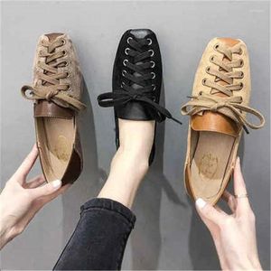 Lässige Schuhe Frauen flach flacher Monthen weich