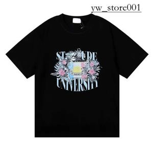 Rhude New 2024 Designer Mens T Shirt Fashion Graphic Printed Womens Mens Clothing Rhude Shirt Short Sleeve Letter Graffiti Loose Rhude Shirt High Quality Tee 3754