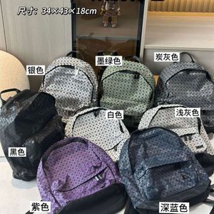 Nova mochila de silicone original japonesa com grande capacidade de bloqueio de cor dos alunos simples unissex para viajar