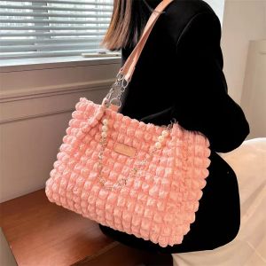 Großkapazitätsintegration Umhängetasche Damen Handtasche Hochgefühls Schaumwolke Falten -Tasche koreanische Designer -Tasche Pendler Umhängetasche Einkaufstasche Brieftasche Brieftasche