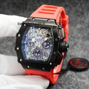 Desginer Mechanical Automatic Watch Mechanical Black Top Quality Automatic Brand Men Red Rubber Yellow Rose Gold Stainless Steel