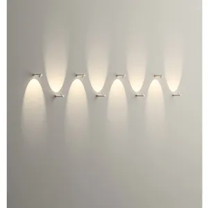 Wall Lamp Simple Black White Outdoor Nordic Modern Dining Room Living Corridor Decoration LED Lighting