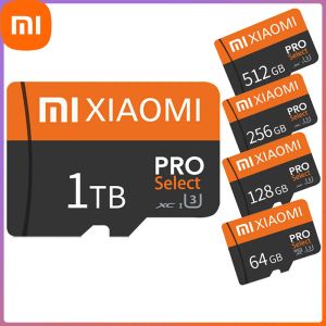 Karty Xiaomi Micro SD Karta pamięci TF/SD Karta 1TB 128GB 256GB 512GB 64 GB Oryginalna Mini Class 10 Flash Card do aparatu/telefonu