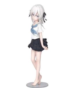26cm Anime illustration FOTS JAPAN sexy girl figure Mashiro Ikone School PVC action figure toy Collection Finished Goods Doll Q0728677412
