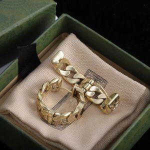 Lyxörhängen Guld Studörhängen Designer för kvinnor Hoop Earrings Stud Letterörhängen smycken Set Valentine Day Gift