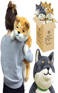 Japão Anime Shiba Inu Pluxh Dog Toy Giant Animals Dog Dog Dog Akita Tiras Pillow Nap for Children 80cm 31inch DY504149212901