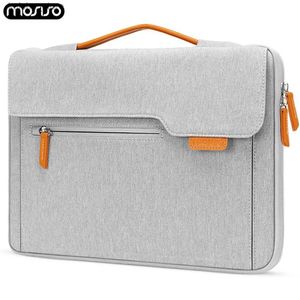 Andra datortillbehör Laptop Sleeve Bag Notebook Pouch för MacBook Pro 14 Inch M3 A2992 A2442 HP ACER ASUS DELL LENOVO SUCKSUSPT COMPOTICE Portfölj Y240418