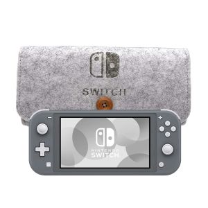 Cases Ultra Slim Felt Pouch Carrying Case Compatible with Nintendo Switch Lite Game Accessories Storage Bag Portable Handheld Case