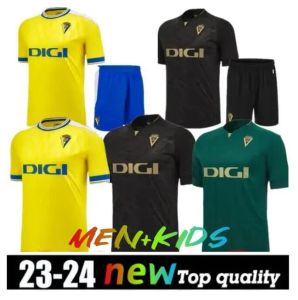 Topstees 2023 2024 Cadz Maglie da calcio Cadice Cf Negredo Camisetas de Futbol Lozano Alex Bodiger Juan Cala Camiseta A Liga 23 24 uomini Kids K