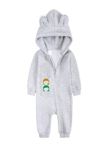 INS Autumn and Winter Baby Jumpsuits Wycieczka Grube aksamitne romper nowonarodzone rompers6764265