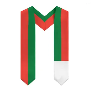 Scarves Daha Fazla Tasarım Mezuniyet Şal Madagaskar Bayrak Amerika Birleşik Devletleri Uluslararası Öğrencilerde Sash Onur Çalışması Çaldı