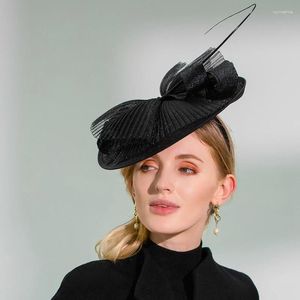 Basker x4152 vuxna fedora hattar elegant modetemperament linne topp hatt kvinnlig sommar solskyddsmedel cap flickor cowboy