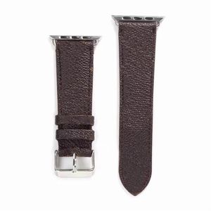 Cinturini floreali marroni smart watchbands per il designer di mele iwatch in pelle PU 38mm 41mm 41mm 42mm 44mm 45mm 49 mm per iwatch 3 4 5 6 7 8 se bracciale in vita di sostituzione ultra