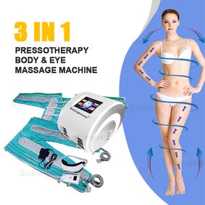 Pressotherapy Lymphatic Drainage Slimming Machine Sauna Suit 3 In 1 Far Infrared Therapy 24 AirBags Pressure Fat Reducing Salon Device