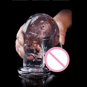 7 Sizes Realistic Clear Dildo XL Silicone Penis with Suction Cup Plugs for Women Masturbation Anal Adults Gay sexy Toys 18 G-spot