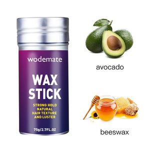 Haarwachs Stick 75g für Perücken professionelle Haargelcreme Nicht-fettend Stil Haarwachs für Männer Frauen gebrochenes Haarartefakt 036