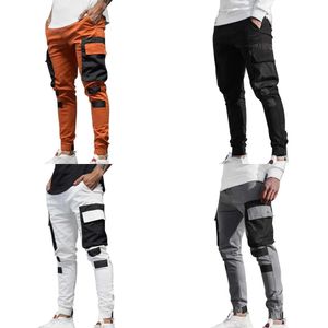 Pants Men's Mens Fashion Streetwear Multi Pockets Cargo Harem Hip Hop Casual Male Track Haruku Joggers Trousers