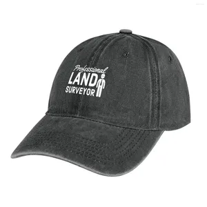 Beretti Professional Land Surveyor Gift Cowboy Cappello Custom Cap Humking Uomini Donne di lusso