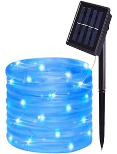 Strings ip65 impermeável à prova d'água arco -íris cor corda led led luts solar luzes solar árvores de Natal Cerca de jardim decoração 50100200L4210371