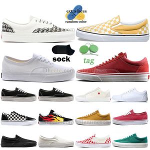 quality flats Casual shoes designer plate-forme Pink casual shoes youth old skool tennis sneakers canvas man woman skateboard loafers black white purple trainer