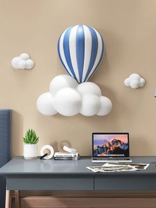 Balão de ar 3D tridimensional Decoração de parede de relevo Sofá Background Decoração da parede Sala pendurada pintura 240409