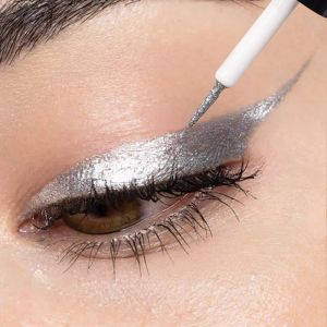 Eyeliner Pearlescent Diamond Silver Liquid Eyeshadow Eyeliner Stick Waterproof Glitter Sequins Rose Gold White Eyeliner Pen Korean Makeup