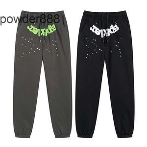 Los Angeles Autumn and Winter New Ins Limited 555555 Letter Foamed Print Loose Mens Womens Pants Guard