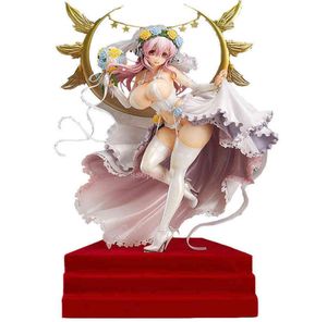 SUPER O THE ANIMATION 10th Anniversary Wedding Girl PVC Action Figure Toy 35cm Japanese Anime Figure Collectible Model Doll AA2203118126623