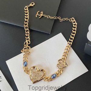 Ashion Designer Brand Letter Neckles a pendente da uomo Luxury Womens Golden Chain Golden Geometric 18K Gold Lock Neck Collace Catene Gioielli Gioielli Accessori regalo