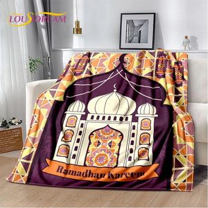 HD Muslim Islam Prayer Kneeling Poly Mats Mandala Soft BlanketsKeep Warm Throw Blanket for Picnic Beds Sofa Home Bedroom Gift 240409