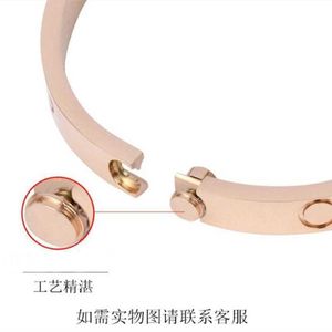 Designer Versaile Carter Jia Armband 5th Generation Titanium Steel Par Non Fading Mens and Womens Armband Rostfria smycken Fashion Chain 3TBV
