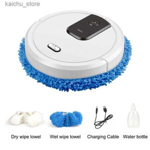 Robot aspirador de aspirador 2024 Robô automático Vacuum Cleaporal 3 em 1 Smart Wireless Sweeping Wet and Dry Ultra-Fim Cleaning Machine Mapping Home Smart Y240418