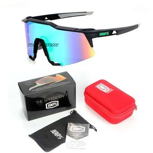 Menses de sol 100% Speedcraft Cycling Glasses Mountain Bike Goggles Motorcycle Sports Myopia Ubga