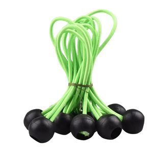 10st/set tält elastisk repboll bunge bunge tarp markis canopy bungee cords rem spännare boll fixing slips rep elastiska band