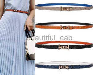 10A Mirror Quality designer belts belt lady with skirt coat dress simple decoration two sides with thin belt