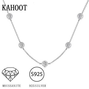 925 Sterling Silver 2.5 Bubble Set Chain Necklace Fashion Light Luxury Niche Design Sense Advanced Product 240409