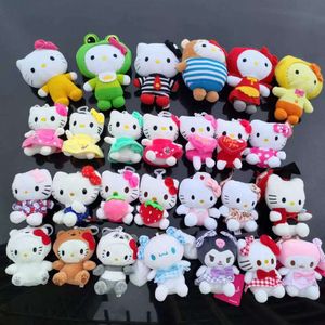 Popular Claw Hine Kitty Melody Pendant Plush Mix Stuffed Toys with Keyring Wholesale