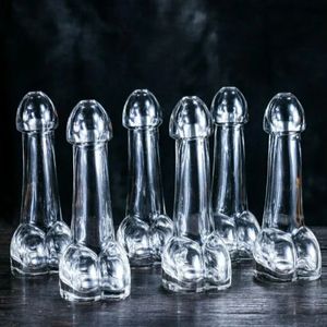 Universal Shot Glass Cups Przezroczyste kreatywne piwo Wysokie Bor Martini kieliszki koktajlowe prezenty wina kutas na kubek barowy